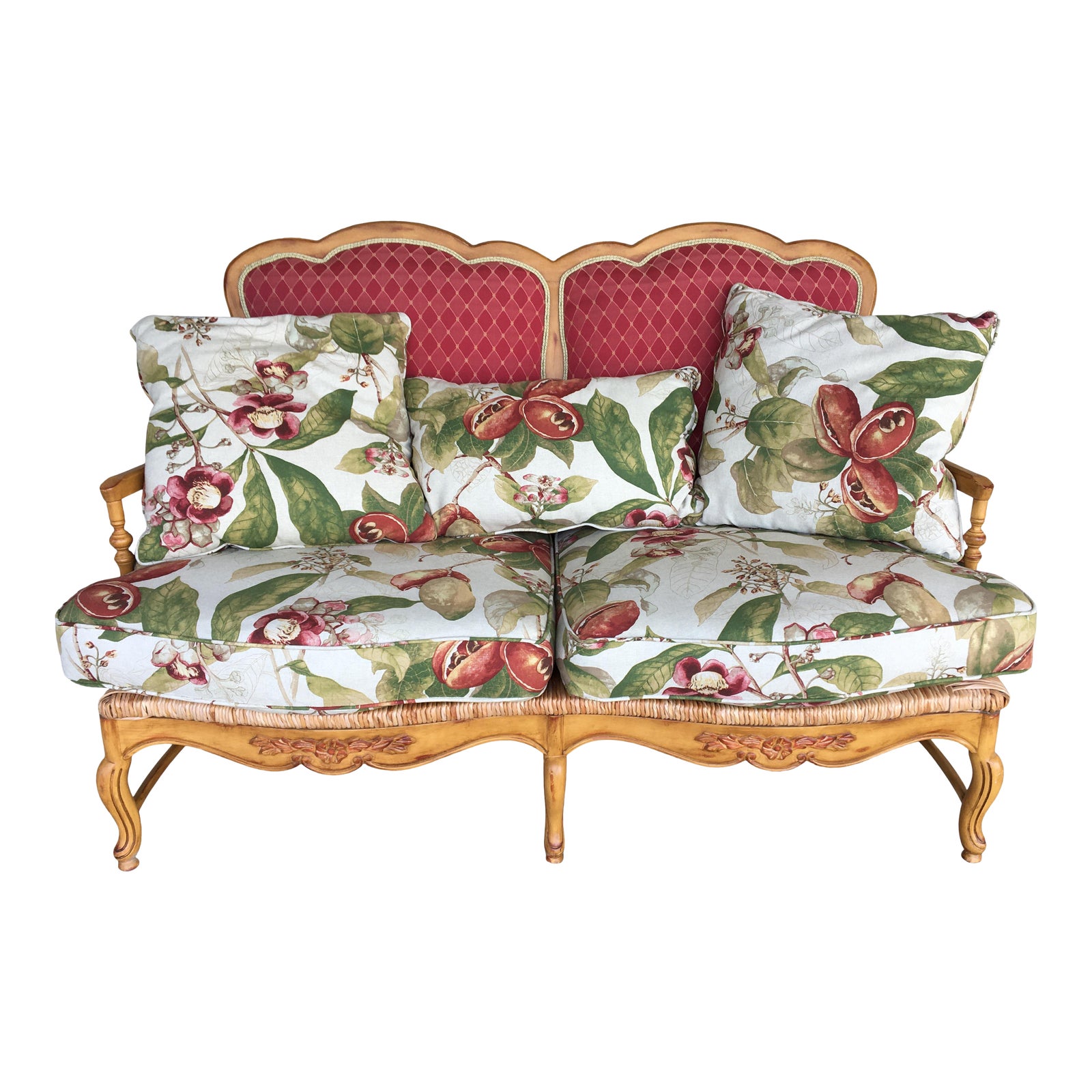 Alan White Furniture French Country Love Seat Chairish
