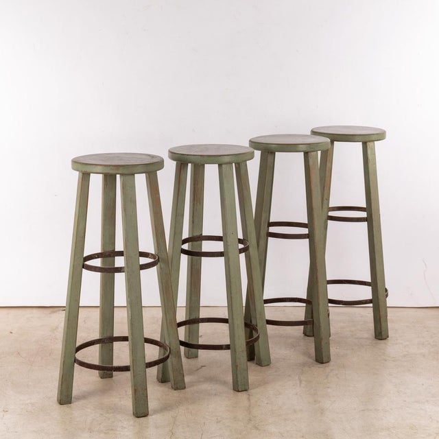 Home Bar with Stools, 1900, Set of 5 For Sale - Image 10 of 14