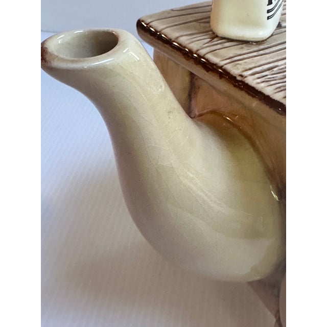 1988 Vintage Paul Cardew Design Collectible Ceramic Novelty Teapot"Baking Day" Made in England For Sale - Image 11 of 18