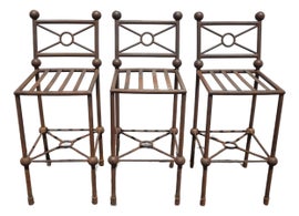 Example of Iron Finish Stools