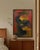 Fantastic mid-century abstract expressionist painting. Moody muted tones that coexist to create warm hygge vibes. This...