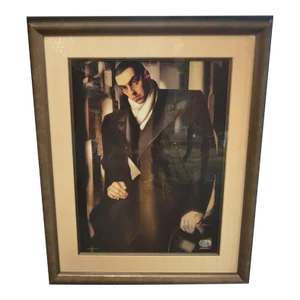 Late 20th Century Portrait d'Homme Inachevé Print After Tamara De Lempicka