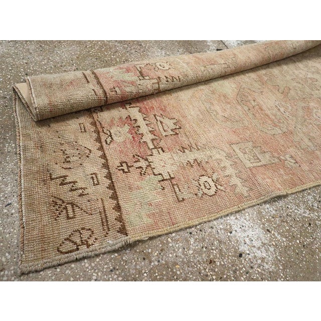 Galerie Shabab Collection Mid-20th Century Turkish Anatolian Runner For Sale - Image 10 of 10