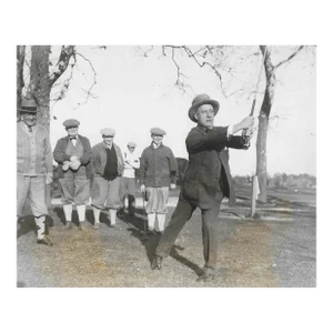 1926 New York Governor Al Smith Golfing Photograph