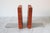 Mid-Century Square Butcher Block Wood Bookends For Sale In Milwaukee - Image 6 of 10