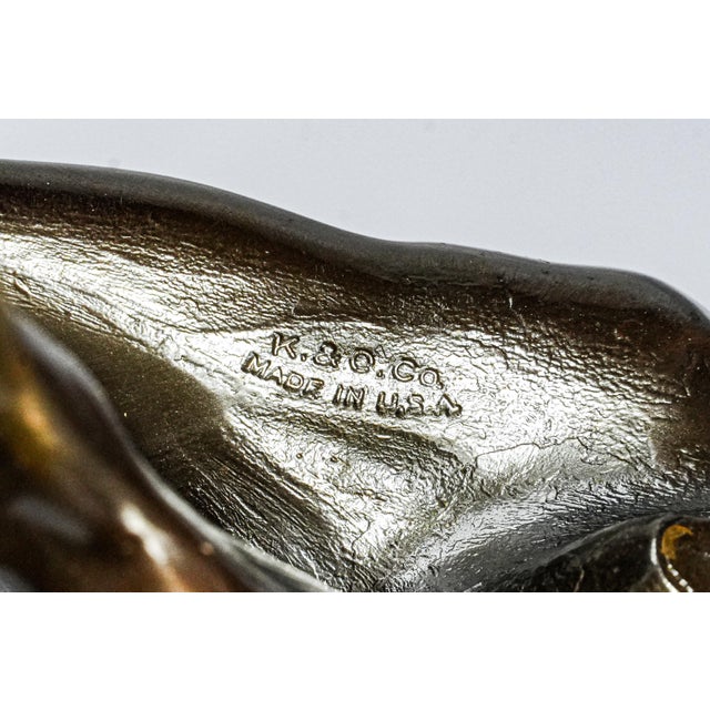 Wonderful Large Antique Cast Metal Horse Jockey Statue Sculpture Racing Sports Equestrian For Sale - Image 14 of 14