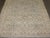 An early 20th century malayer carpet in neutral sea foam colors