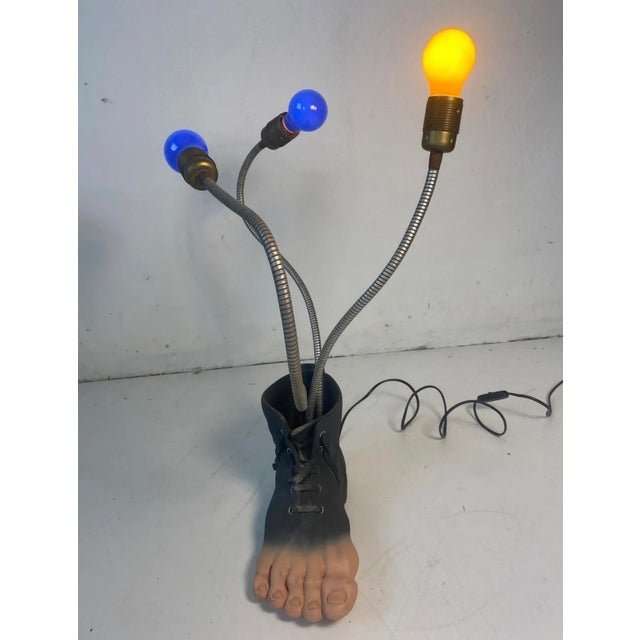 Postmodern Postmodern Lamp Sculpture from Rene Magritte, 1980s For Sale - Image 3 of 12