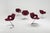 Boris Tabacoff dining set manufactured by Mobilier Modulaire Moderne (MMM), France, 1971. This suite includes five chairs...