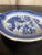 Early 19th Century C. 1820 Chinese Export Blue Canton Leaf Dish For Sale - Image 5 of 10