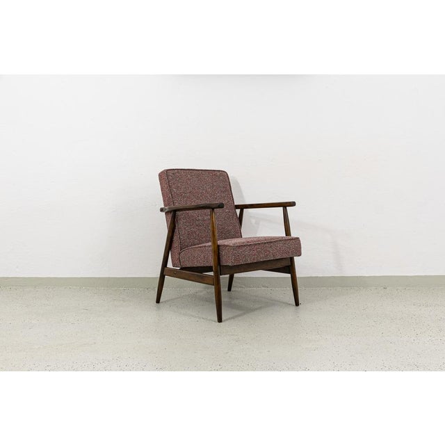Vintage Beech Armchair, Poland, 1960s For Sale - Image 14 of 14
