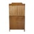 Ethan Allen Heirloom Nutmeg Maple 34" Shutter Door Server W. Open Hutch For Sale - Image 12 of 14