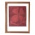 2026 "Le Zinie" Botanical Abstract Painting on Cotton Paper by Artist r.k. Red For Sale