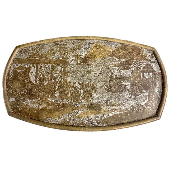 Mid-Century Modern Philip and Kelvin LaVerne "T'ang Marriage" Bronze Coffee Table For Sale - Image 3 of 8