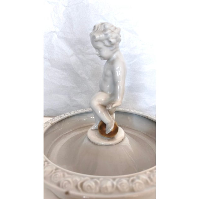Porcelain Trinket Bowl by Karl Tutter for Schaubach Kunst, Germany, 1930s For Sale - Image 11 of 15