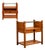 Pair of Sergio Rodrigues “Yara” Side Tables in Freijó Wood with Drawers and Glass Tops, Brazil, 1960s For Sale