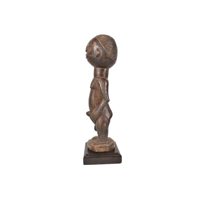 Early 20th Century Tabwa Standing Figure on Custom Base For Sale - Image 4 of 6