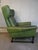 Mid-Century Modern Vintage Danish Lounge Chair in Distressed Leather by Svend Skipper Circa 1970 For Sale - Image 3 of 14
