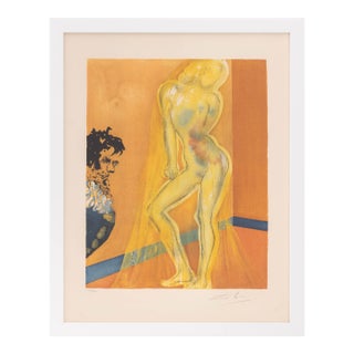 Salvador Dali "Chevalier's Dream..." Lithograph, 1969 For Sale