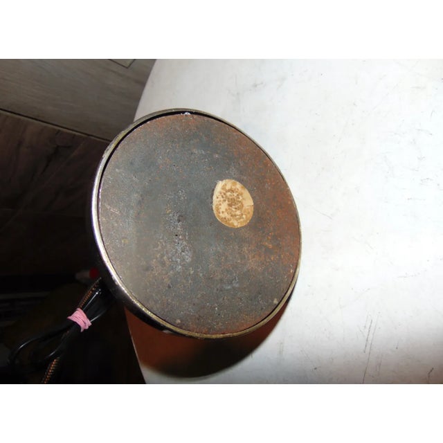 Metal Antique Table Lamp For Sale - Image 7 of 9