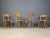 Vintage Italian Bistro Papercord Dining Chairs, 1980s, Set of 4 For Sale - Image 4 of 12