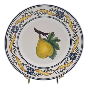 Estrela De Conimbriga Portugal Pear Fruit Wall Plate 8.25" Williams Sonoma #4