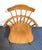 Brown Nichols & Stone Co. Solid Hard Rock Maple Colonial Early American Comb Back Dining Arm Chair For Sale - Image 8 of 11