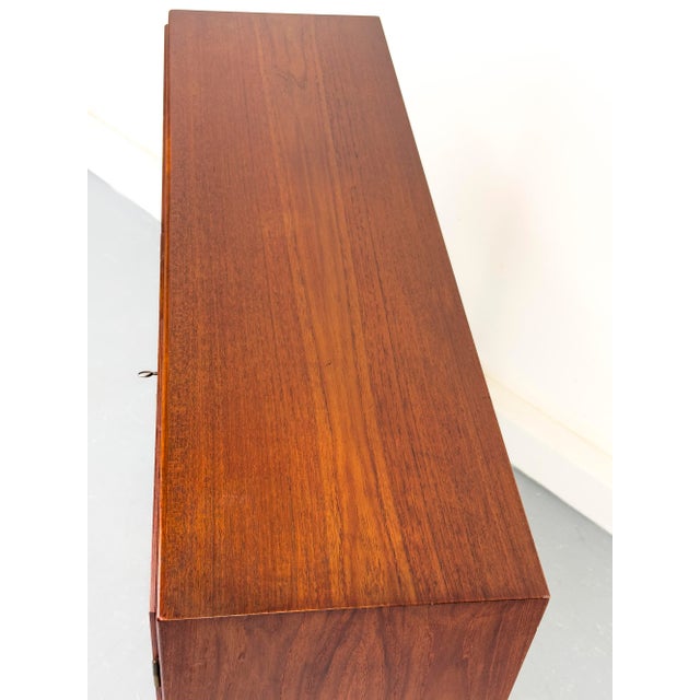 Purple Danish Sideboard in Teak by Børge Mogensen for Søborg Møbelfabrik, 1960s For Sale - Image 8 of 18