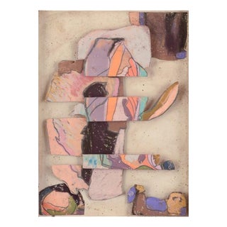 Ingvar Engdahl, Abstract Composition, Mixed Media For Sale