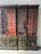 Chinoiserie Late 20th Century Black Lacquered Chinoiserie Breakfront China Display Cabinet For Sale - Image 3 of 4