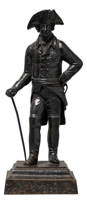 Statuette of Frederick the Great, Berlin, Early 19th Century, Iron