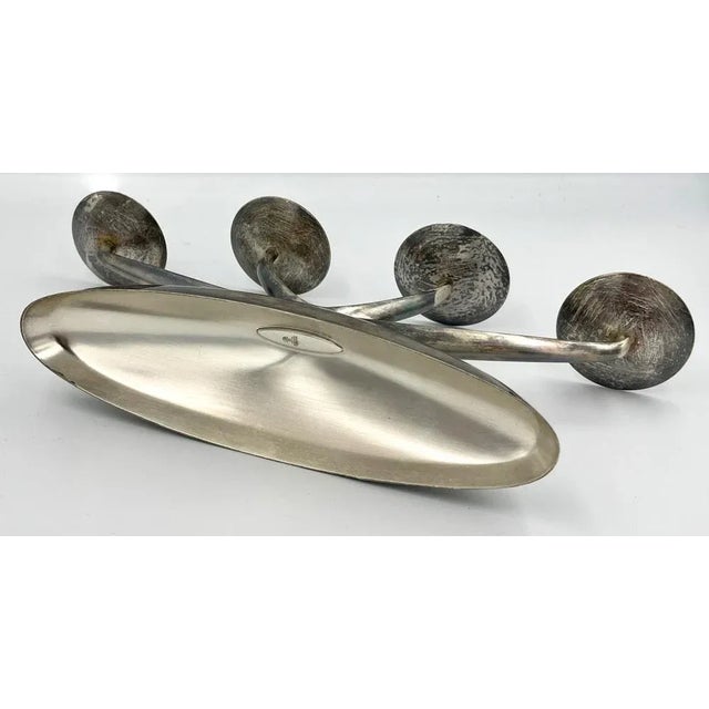 1950s Art Deco Ikora Candleholder from WMF, 1950s For Sale - Image 5 of 10