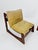 Animal Skin Mid-Century Armchair in Leather and Wood from Straub, Germany, 1960s For Sale - Image 7 of 11