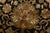2020s Agra Rug 7’11” X 9’11” Black Wool Traditional Hand-Knotted Oriental Carpet For Sale - Image 5 of 14