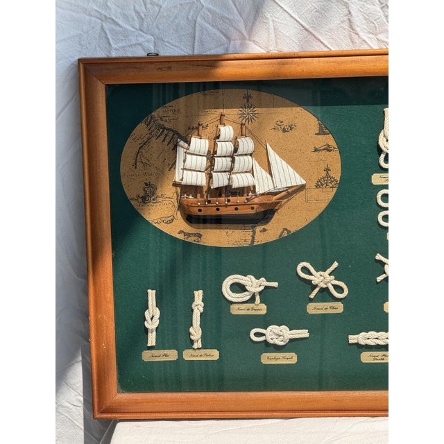 Diorama Frame of Boats and Knots For Sale - Image 16 of 18