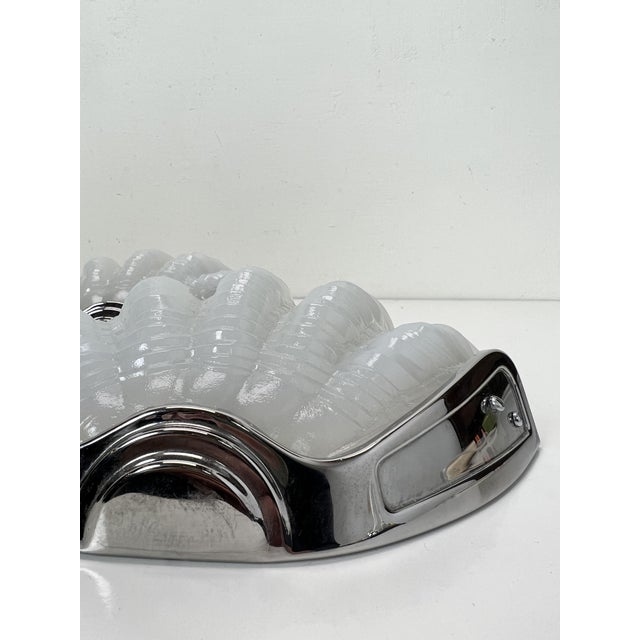 Art Deco Shell Wall Lights, 1920s, Set of 2 For Sale - Image 9 of 18