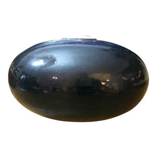 Ombre Vase With a Crackle Finish For Sale