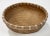 Vintage Chunky Rim Woven Reed Winnowing Basket For Sale In Kansas City - Image 6 of 7