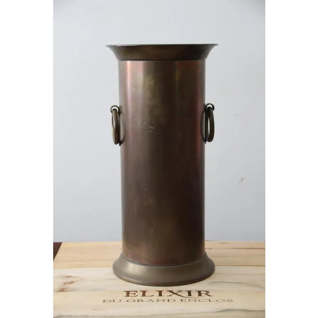 Minimalist Gold Umbrella and Cane Holder, 1950s For Sale - Image 9 of 10