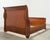 Ralph Lauren Villa America Mahogany Rattan Gondola Sleigh Bed For Sale - Image 16 of 18