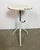 Mid-Century Modern Industrial Iron Height Adjustable Stool, 1960s For Sale - Image 3 of 16