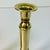 Mid-Century Boho Chic Patinated Brass Candle Holders - A Pair For Sale - Image 9 of 9