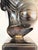 Pair of Vietnamese Bronze Bust Sculptures Nguyen Thanh Le Attribution Luxury Asian Art | Mid-Century Patinated Bronze Circa 1950’s For Sale - Image 4 of 12