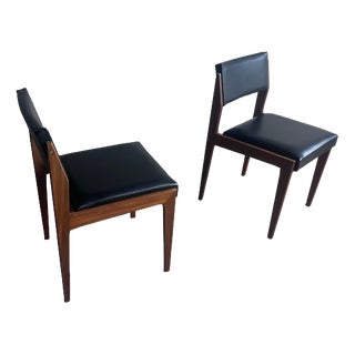 Mid-Century Modern Dining Chairs, 1960s, Set of 2 For Sale