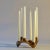 Bronze Candelabras for 6 Candles, 1970s, Set of 2 For Sale - Image 9 of 11