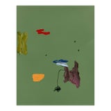Ak Hardeman - Original Painting on Paper - Courageous No. 5 For Sale