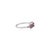 Not Yet Made - Made To Order Timeless Round Centerpiece Five-Stone Amethyst Pure 925 Silver Ring - Size 7.5 For Sale - Image 5 of 10