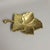 Vintage Solid Brass Leaf Catchall Tray by Kessler Ind For Sale In Raleigh - Image 6 of 7
