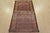 Hamedan Runner 3’8” X 9’10” Blue Wool Vintage Tribal Hand-Knotted Rug For Sale - Image 12 of 13