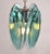 Mid-Century Modern Fontana Arte Mid-Century Modern Beveled Glass & Chrome Pendant Light Fixture 70s For Sale - Image 3 of 13